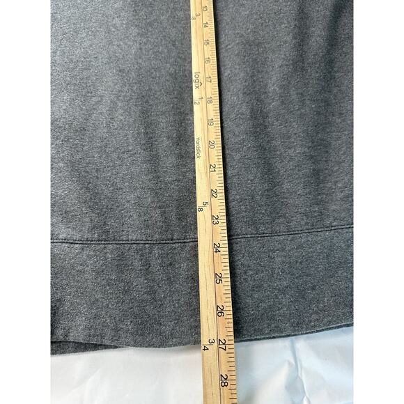 ANN TAYLOR LOFT Cardigan XS Open Front Hooded Cotton Blend Gray Classic - Picture 16 of 16